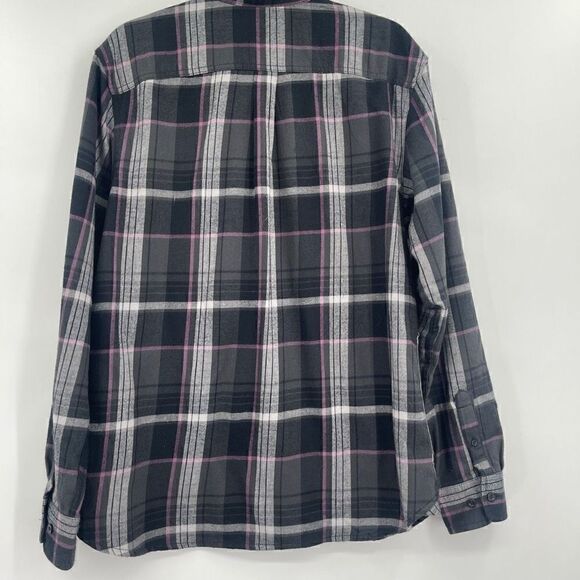 The North Face Fawn Grey Arroyo Flannel Casual Button-Down Shirt Size Medium - Picture 8 of 8